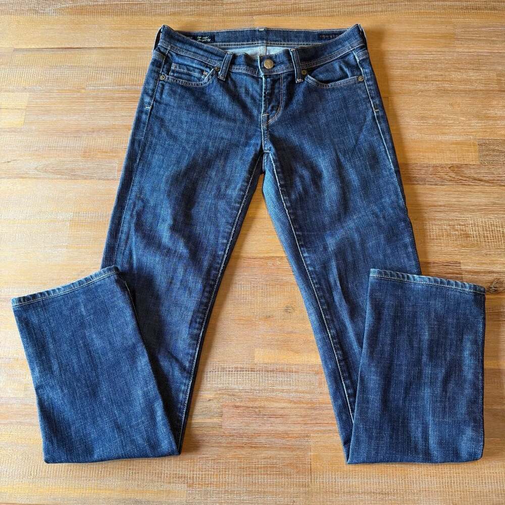 Citizens Of Humanity Low Waist Straight Leg Denim Jeans Size 26
